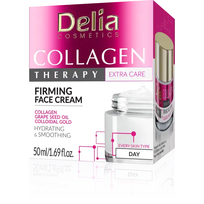 Collagen Therapy Firming Face Cream Crema Facial Reafirmante Hidratante 50 ml - Delia - Comparador de precios