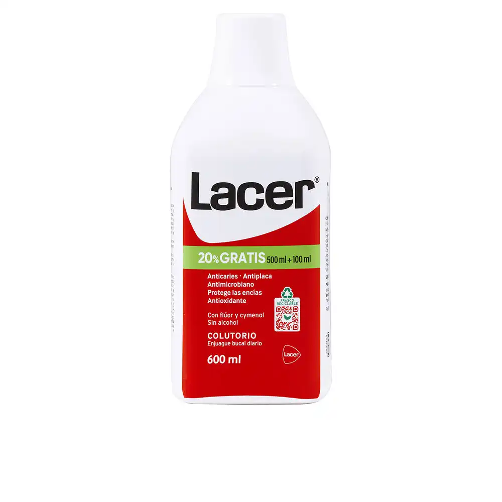 Colutorio enjuage bucal diario 600 ml - lacer - Comparador de precios