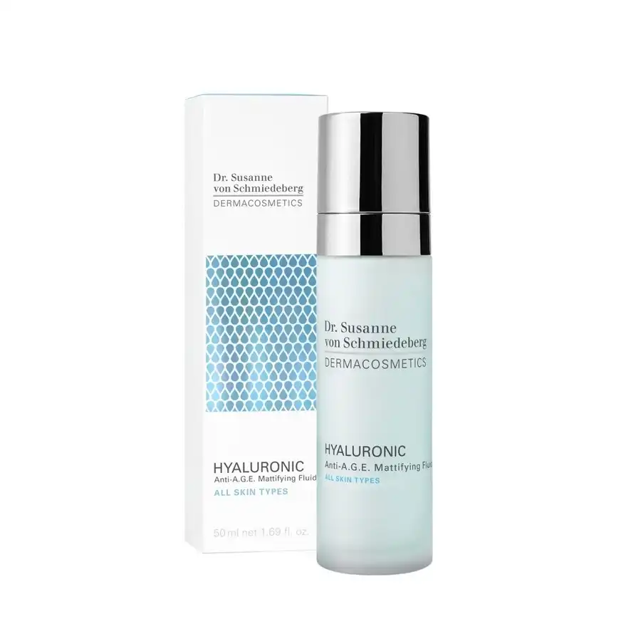 Dr. Susanne von Schmiedeberg - Hyaluronic Anti-A.G.E. Mattifying Fluid Cremas faciales 50 ml unisex - Dr. Susanne von Schmiedeberg - Comparador de precios