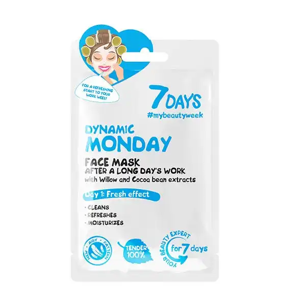 Dynamic Monday Face Mask - 7 DAYS - Comparador de precios