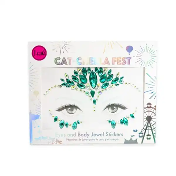 E.L. Catchella Face Body Jewel Emerald Esmerald - J.CAT - Comparador de precios
