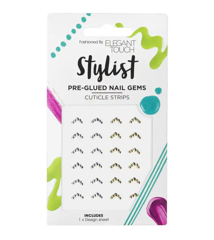 Elegant Touch - Pegatinas para uñas Pre-glued - Cuticle Strips - Elegant Touch - Comparador de precios