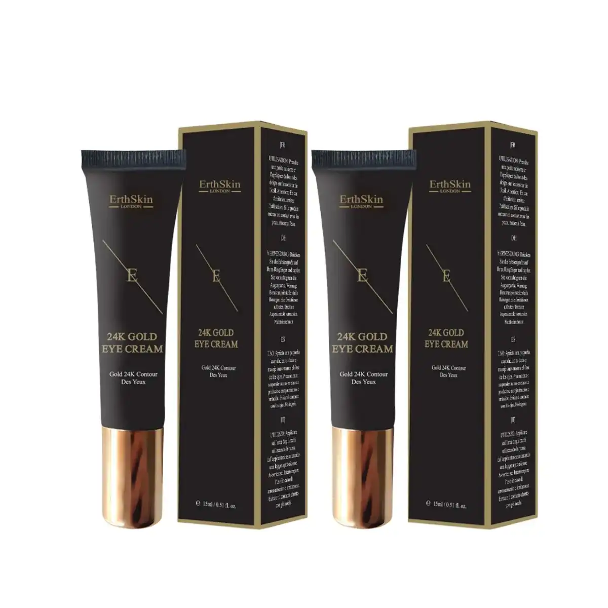 ErthSkin London - Dúo de cremas para ojos Gold Cremas de ojos 30 ml female - ErthSkin London - Comparador de precios