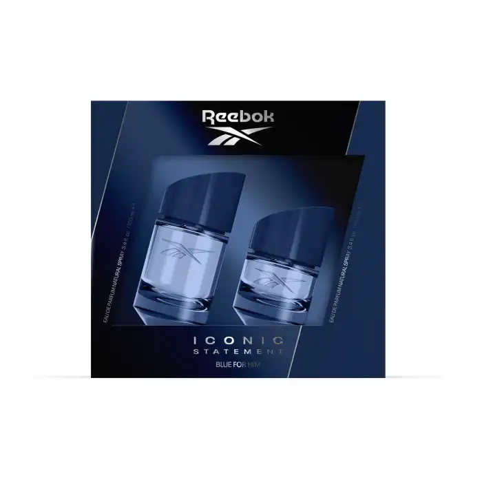 Estuche Iconic Statement Blue For Him Eau de Parfum 150 ml - Reebok - Comparador de precios