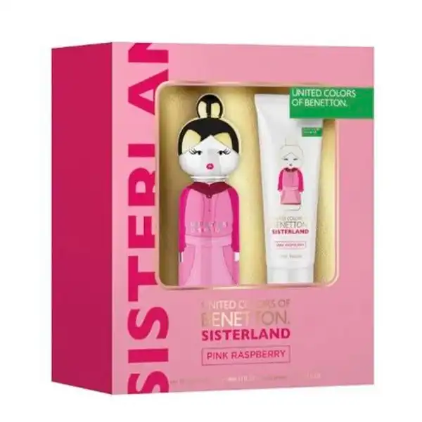 Estuche Sisterland Pink Raspeberry - Benetton - Comparador de precios