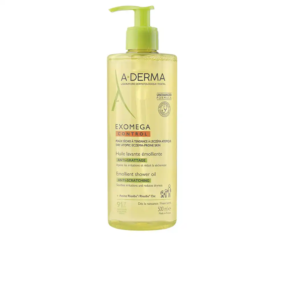 Exomega Control aceite ducha emoliente 500 ml - A-derma - Comparador de precios