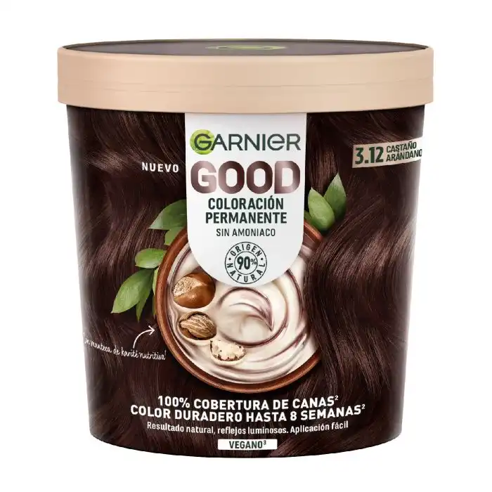 Good Coloración Permanente Sin Amoniaco - Garnier - Comparador de precios