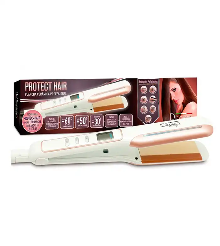 ID Italian Design - Plancha de céramica profesional Protect Hair - ID Italian Design - Comparador de precios