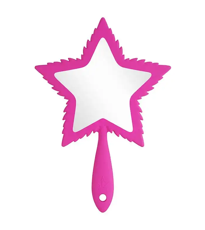 Jeffree Star Cosmetics - *Pink Religion* - Espejo de mano - Hot Pink Soft Touch Leaf - Jeffree Star Cosmetics - Comparador de precios
