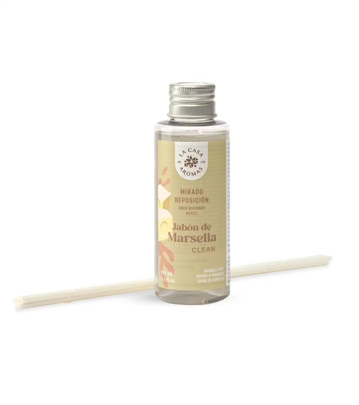 La Casa de los Aromas - Recarga ambientador mikado 100ml - Jabón Marsella - La Casa de los Aromas - Comparador de precios