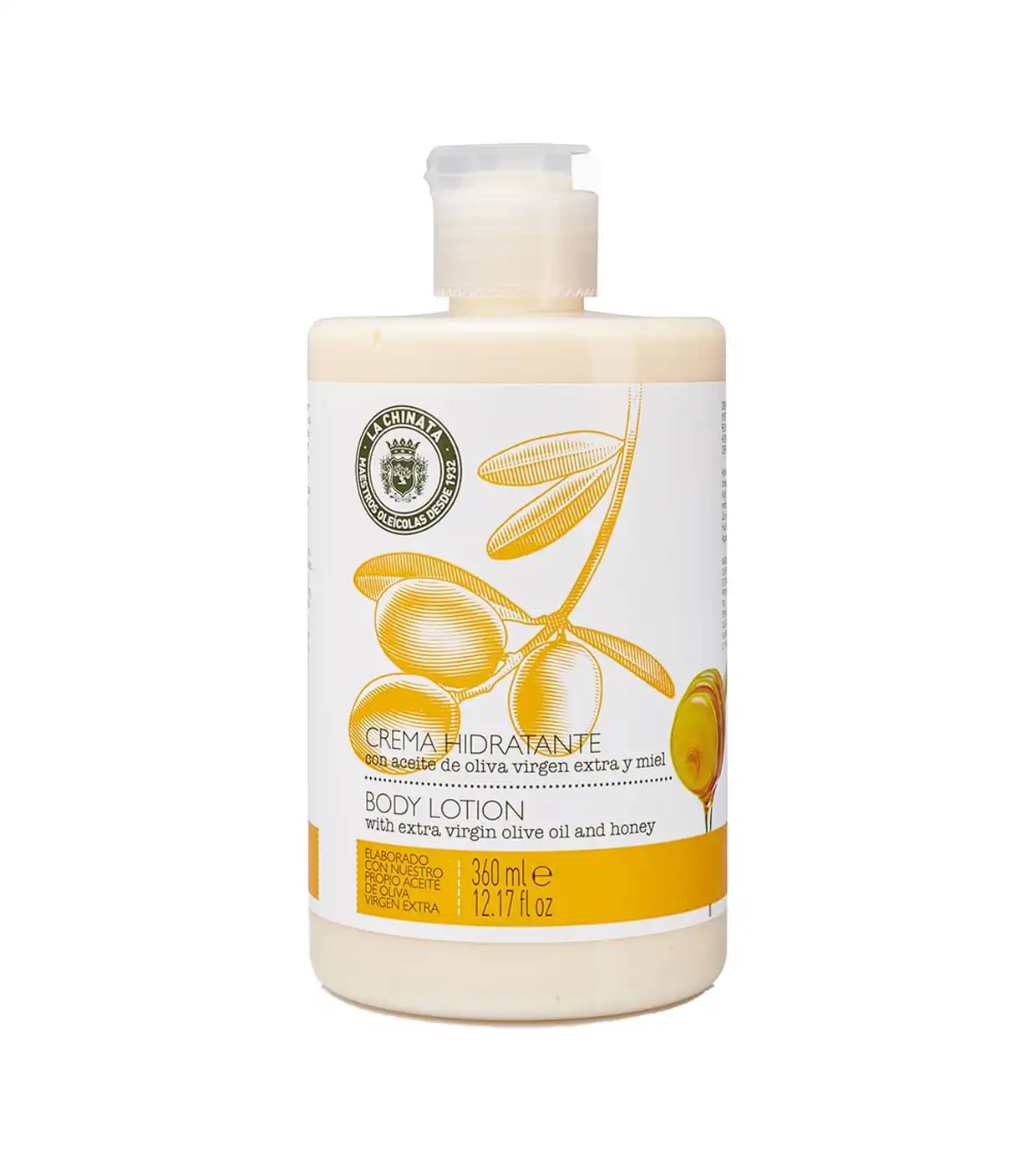 La Chinata - Crema corporal hidratante con aceite de oliva virgen extra y miel - La Chinata - Comparador de precios