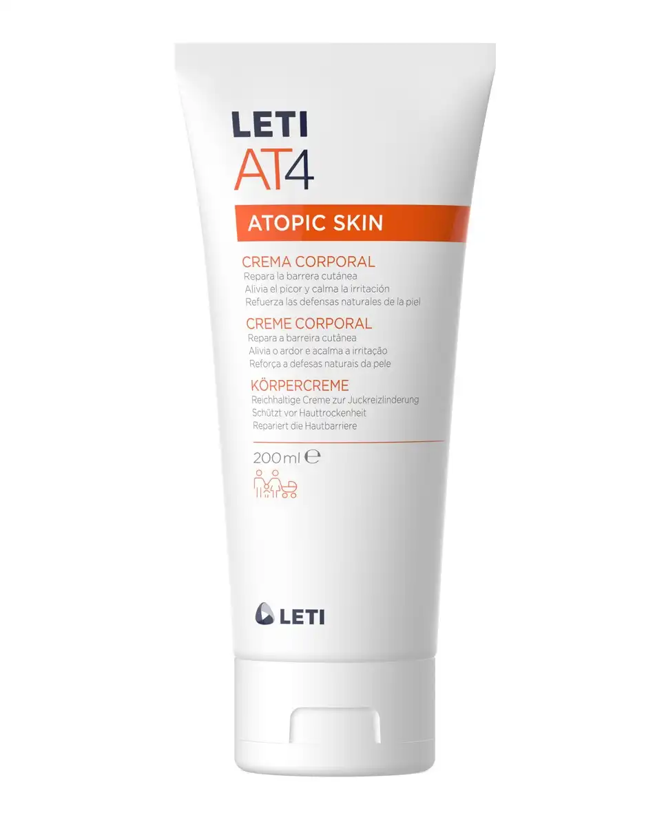 Leti - Crema Corporal Emoliente Piel Atópica AT4 - Leti - Comparador de precios