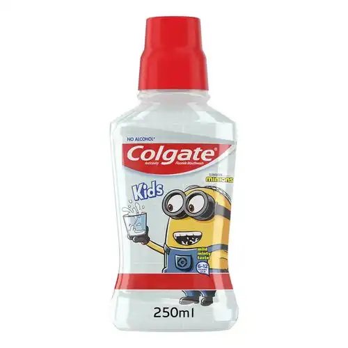 Minions  250 ml Enjuague Bucal Infantil Anticaries - Colgate - Comparador de precios