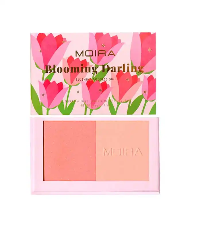 Moira - Dúo de coloretes en polvo Blushing Goddess - Blooming Darling - Moira - Comparador de precios