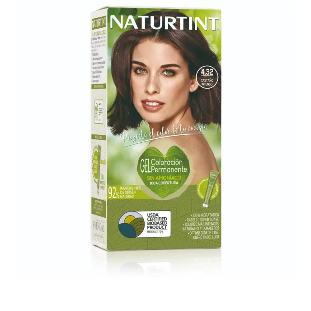 Naturtint tinte sin amoniaco #4.32-Castaño Intenso - Naturtint - Comparador de precios