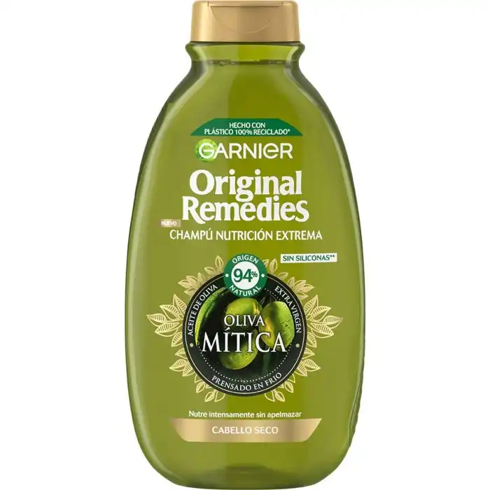Original Remedies Champú Nutrición Extrema Oliva Mítica 400 ml - Garnier - Comparador de precios