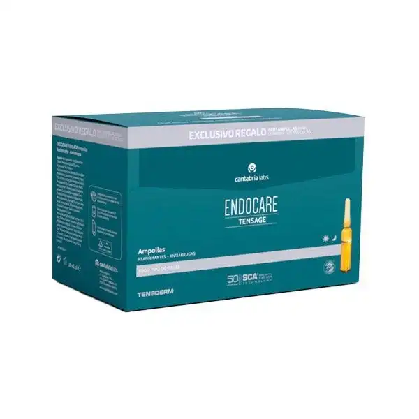 Pack Ampollas Tensage - Endocare - Comparador de precios