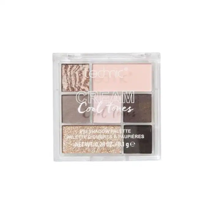 Paleta de sombras Cream Cool Tones - Technic - Comparador de precios
