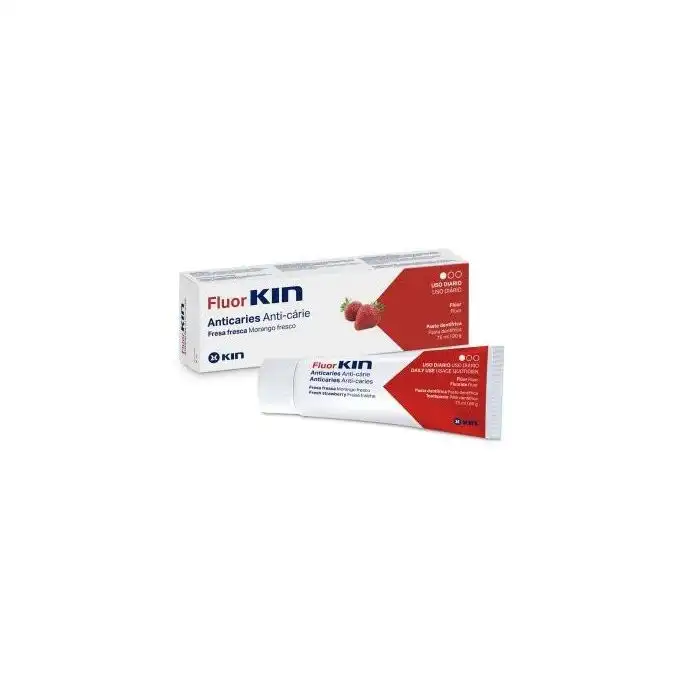Pasta Anticaries Fresa 75 ml - Kin - Comparador de precios