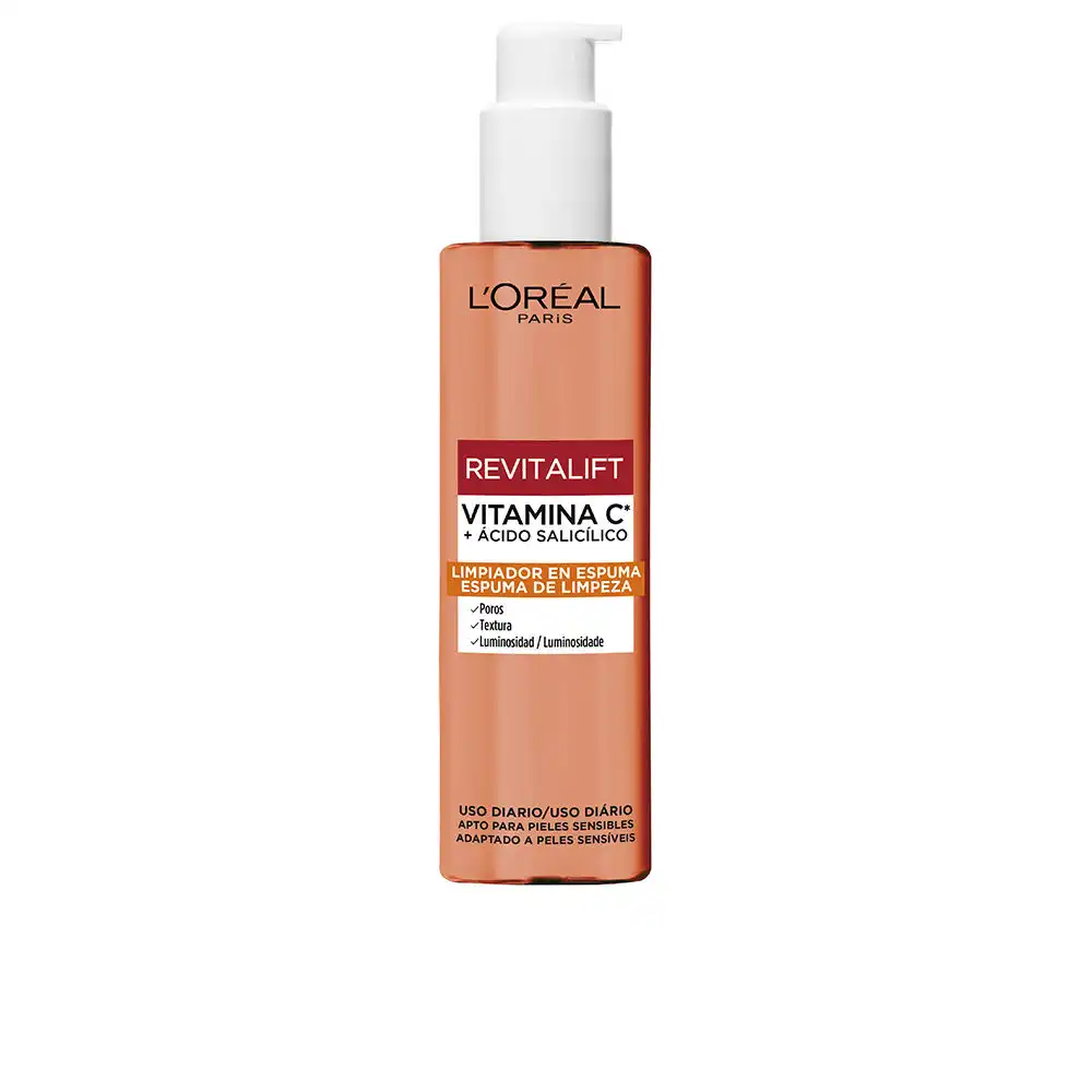 Revitalift Vitamina C + Ácido Salicíco limpiador en espuma 150 ml - Loreal Paris - Comparador de precios