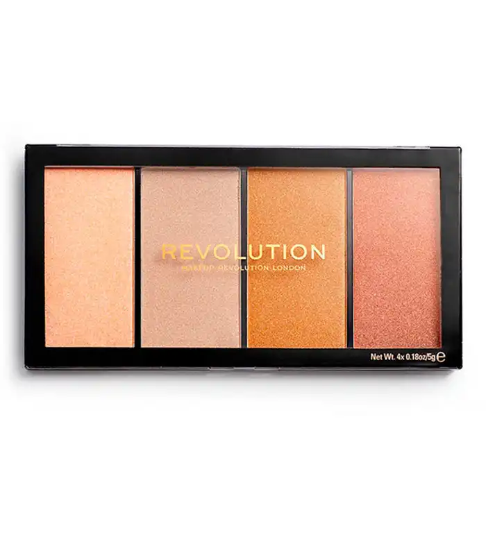 Revolution - Paleta de Iluminadores Re-Loaded - Lustre Lights Heatwave - Makeup Revolution - Comparador de precios