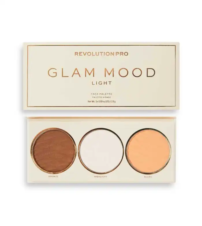 Revolution Pro - *Glam Mood* - Paleta para rostro - Light - REVOLUTION PRO - Comparador de precios