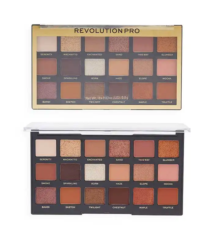 Revolution Pro - Paleta de sombras de ojos Regeneration Au Naturel - REVOLUTION PRO - Comparador de precios
