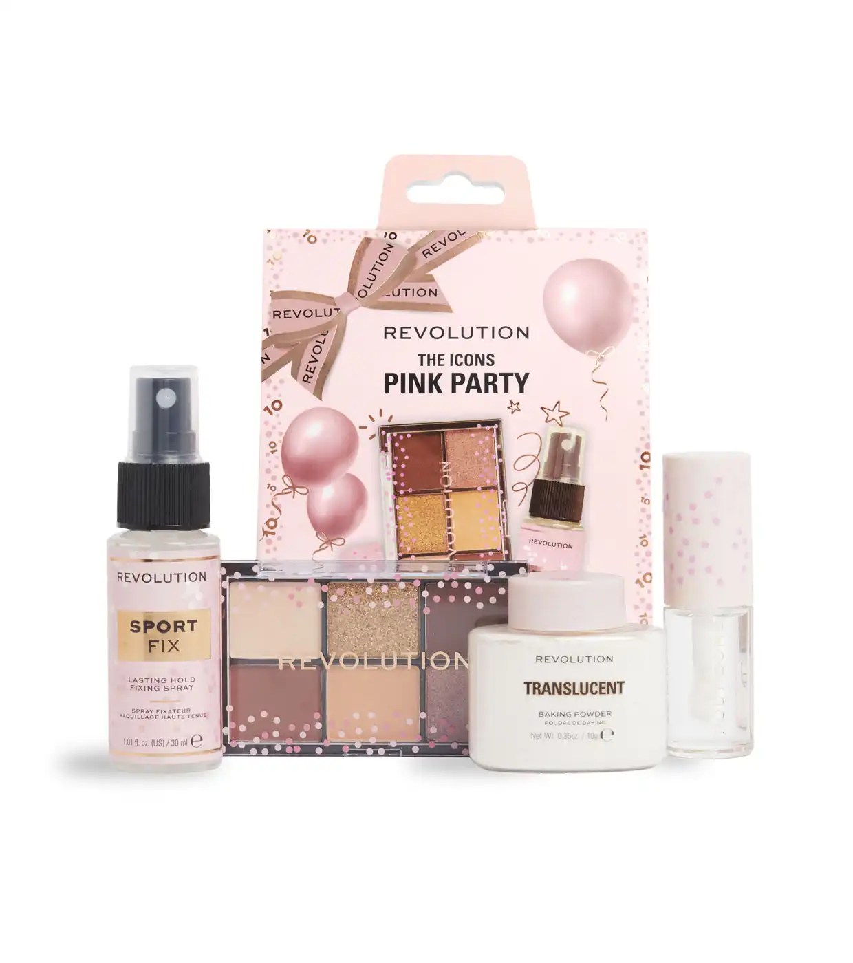 Revolution - Set The Icons Minis Pink Party - Makeup Revolution - Comparador de precios