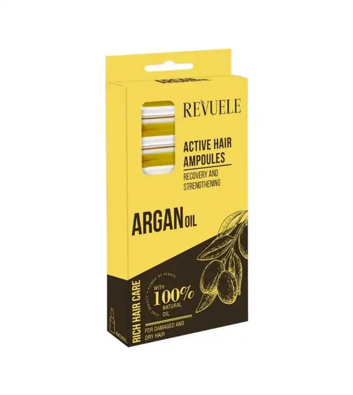Revuele - Ampollas fortalecedoras Argan Oil - Cabello dañado y seco - Revuele - Comparador de precios