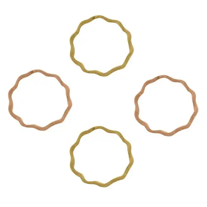 Set 4 Gomas Zig Zag - Woo oow - Comparador de precios