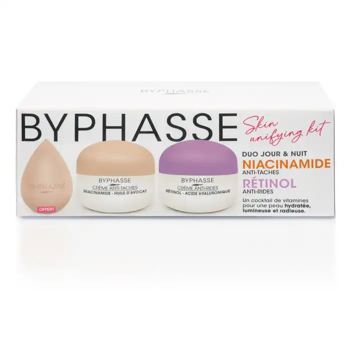 Set Cremas Skin Unifying Kit Retinol y Niacinamida 100 ml - Byphasse - Comparador de precios
