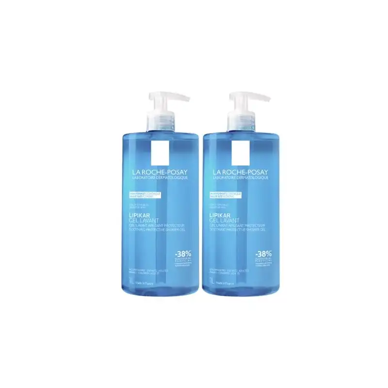 Set Lipikar Gel Lavant 1000 Ml + 1000 Ml -50% 2ªunidad - La Roche-Posay - Comparador de precios