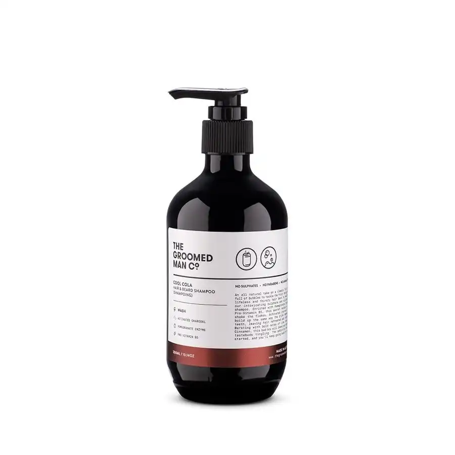 THE GROOMED MAN CO - Cool Cola Shampoo Champús 300 ml unisex - The Groomed Man Co - Comparador de precios