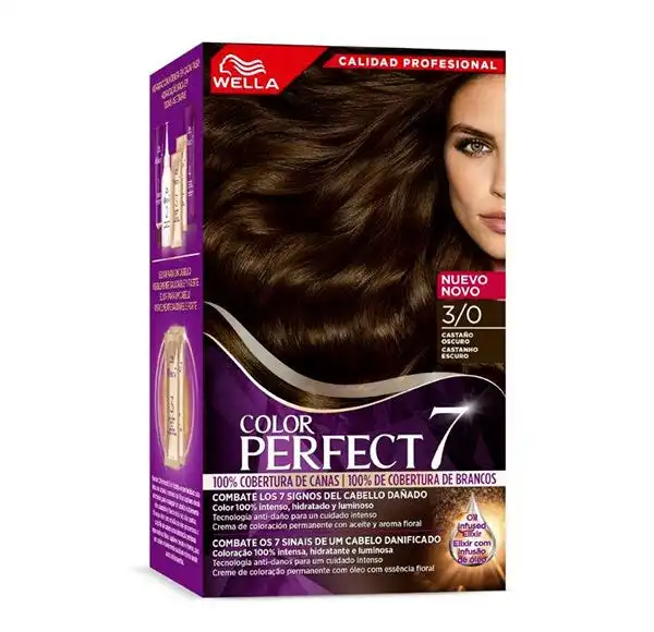 Tinte Color Perfect 3/0 Marron Oscuro - COLOR PERFECT 7 - Comparador de precios