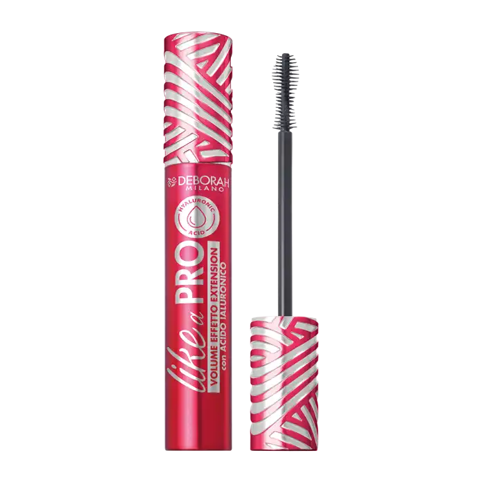 Máscara de Pestañas Like a Pro con Ácido Hialurónico 13 ml - Deborah Milano - Comparador de precios