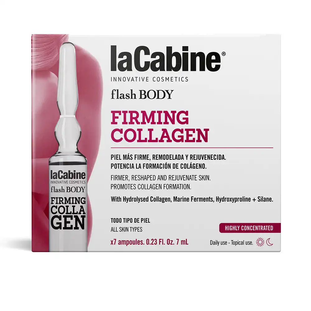 Ampollas Corporales reafirmantes colágeno 7 x 7 ml - LA CABINE - Comparador de precios