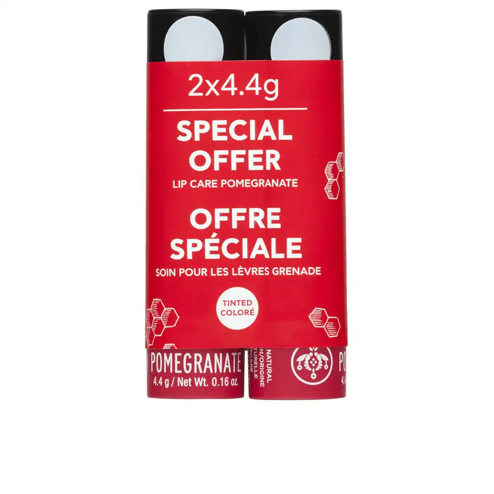 Bálsamo Labial con color con granada 2 x 4,4 gr - Apivita - Comparador de precios
