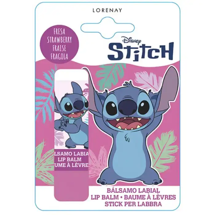 Bálsamo Labial Stitch Sabor Fresa - LORENAY - Comparador de precios