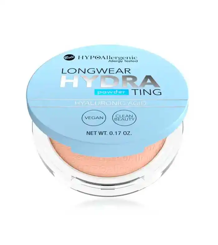 Bell - Polvos compactos con ácido hialurónico Longwear Hydrating - 04: Sunny Beige - Bell - Comparador de precios