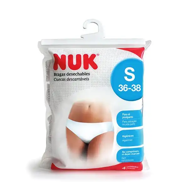 Braguitas Desechables Postparto 4Ud - NUK - Comparador de precios