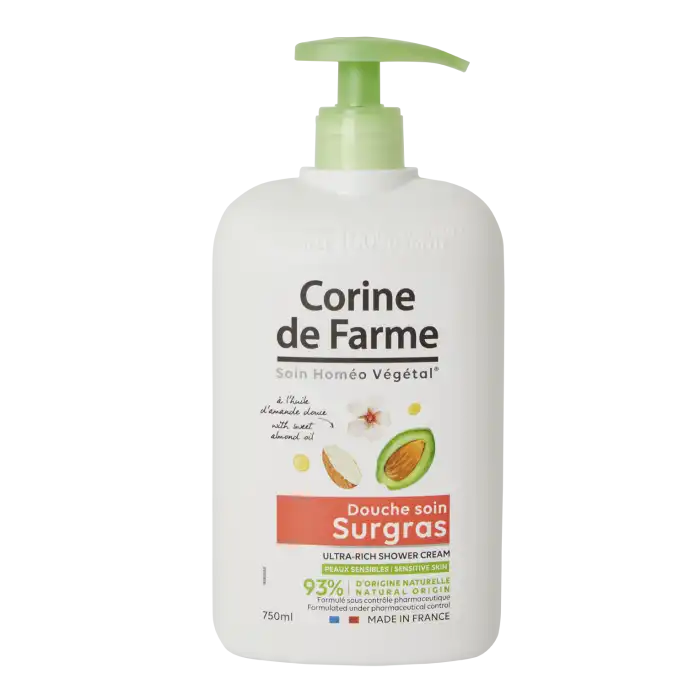 Crema de ducha con aceite de almendras dulces 750 ml - CORINE DE FARME - Comparador de precios
