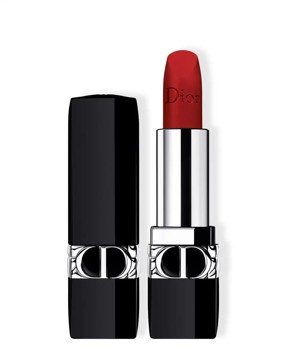 Dior - Barra De Labios Recargable Color Couture - 4 acabados: Satinado, Mate, Metalizado Y Aterciopelado - Tratamiento Floral - Confort Y Larga Duración - Dior - Comparador de precios