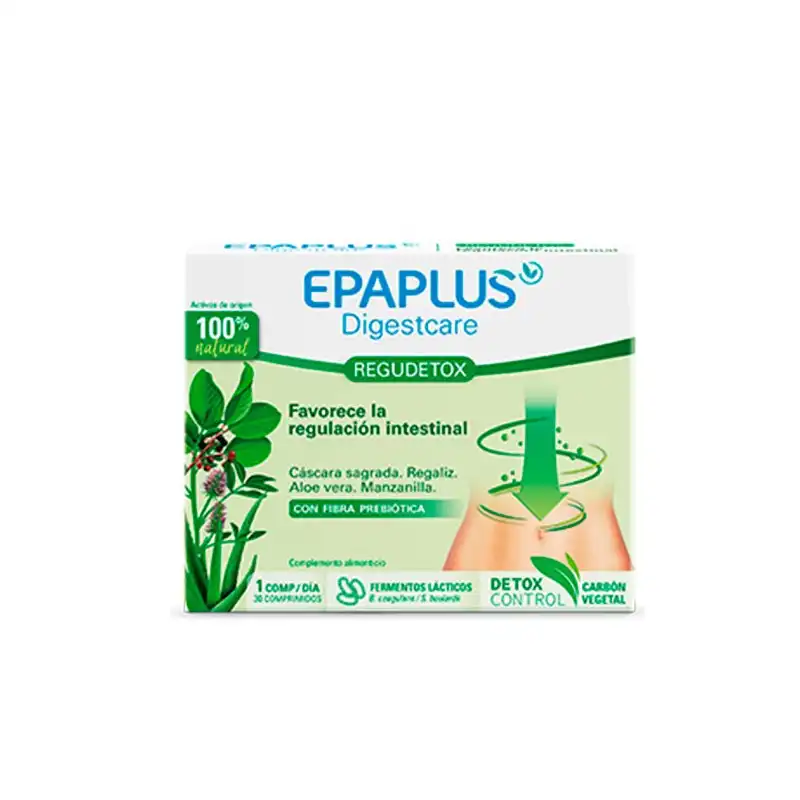 Epaplus digestcare regudetox 30 comprimidos - Epaplus - Comparador de precios