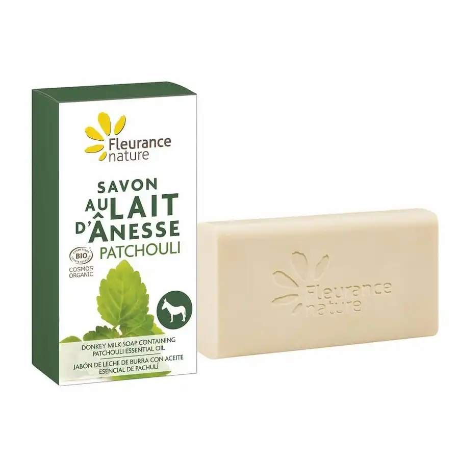 Fleurance Nature Jabón De Leche De Burra Con Patchouli 100 GR 100.0 g - Fleurance Nature - Comparador de precios