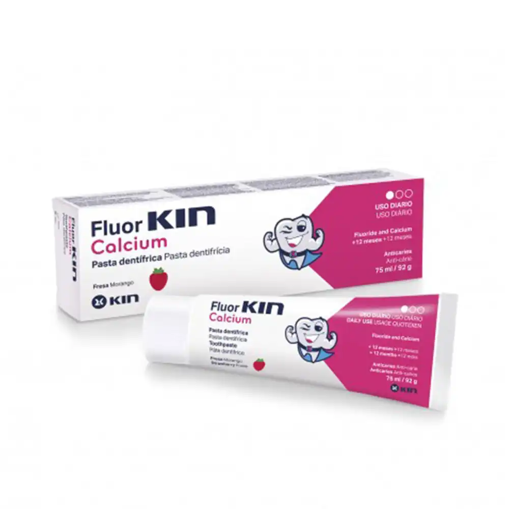Fluorkin Calcium pasta dentífrica 75 ml - Kin - Comparador de precios
