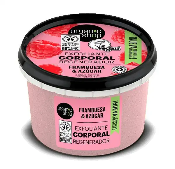 Foamy Body Scrub Raspberry Cream - Organic Shop - Comparador de precios