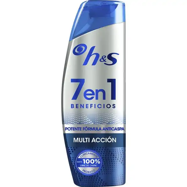 H&S 7 en 1 Beneficios Multiacción 300 ml Champú Anticaspa - H&S - Comparador de precios