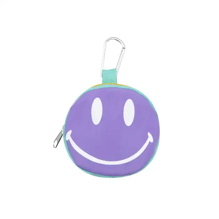Happy Face Cartera con Mosquetón - Woo oow - Comparador de precios