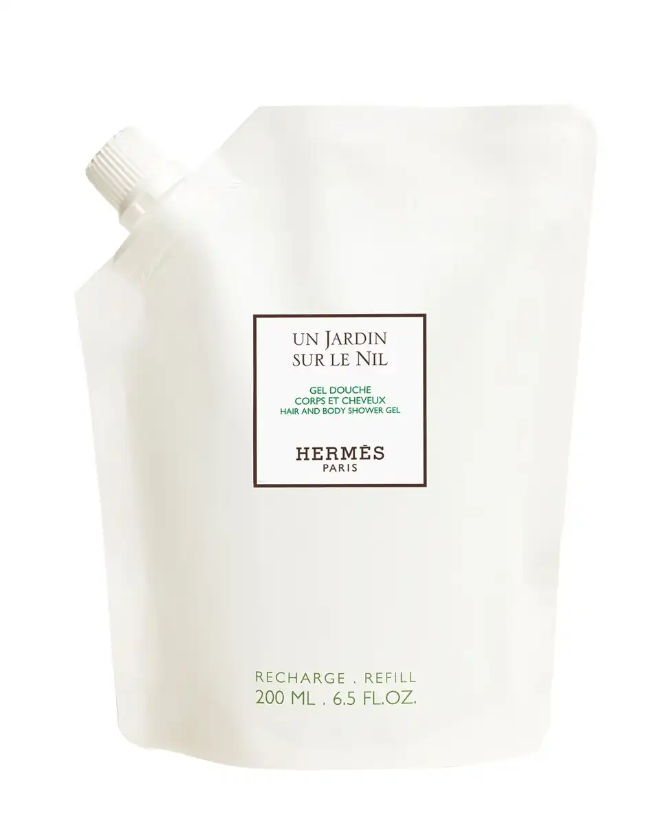 Hermès - Recarga Gel de ducha para cuerpo y cabello Un Jardin sur le Nil 200ml Hermès. - Hermès - Comparador de precios