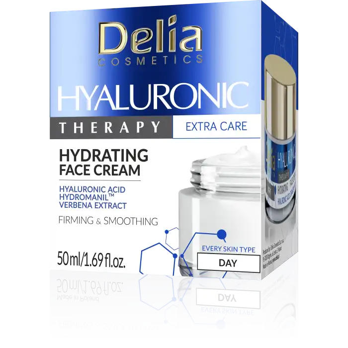 Hyaluronic Therapy Crema Hidratante de Día con Ácido Hialurónico 50 ml - Delia - Comparador de precios